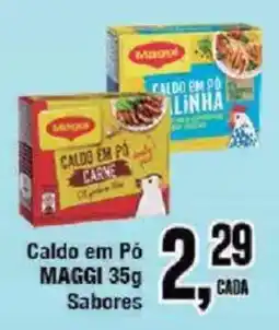 Redeconomia Caldo em Pó Maggi Sabores oferta