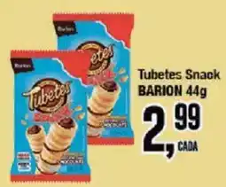 Redeconomia Tubetes snack barion oferta