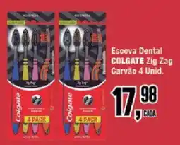 Redeconomia Escova Dental Colgate Zig Zag Carvão oferta