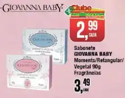Redeconomia Sabonete giovanna baby moments/retangular/vegetal oferta