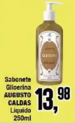 Redeconomia Sabonete Glicerina Augusto Caldas Líquido oferta