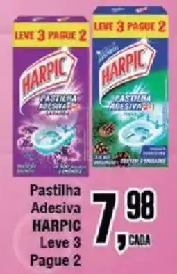 Redeconomia Pastilha Adesiva HARPIC oferta
