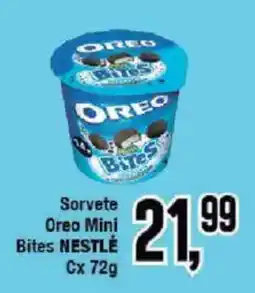 Redeconomia Sorvete Oreo Mini Bites oferta