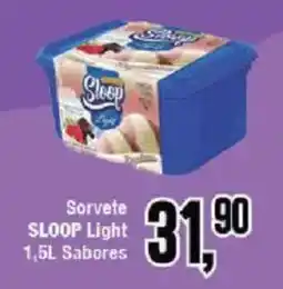 Redeconomia Sorvete Sloop Light oferta