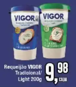 Redeconomia Requeijão vigor tradicional/ light oferta