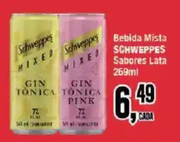 Redeconomia Bebida Mista Schweppes Sabores Lata oferta