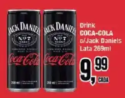 Redeconomia Drink coca-cola c/jack daniels oferta