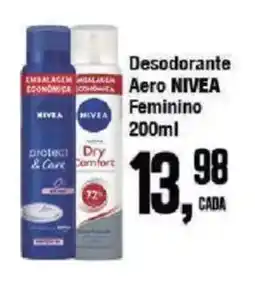 Redeconomia Desodorante Aero Nivea Feminino oferta