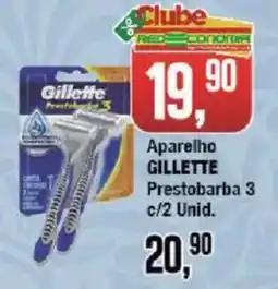 Redeconomia Aparelho gillette prestobarba 3 oferta