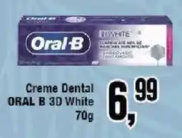 Redeconomia Creme Dental Oral B 3D White oferta
