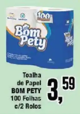Redeconomia Toalha de Papel Bom Pety oferta
