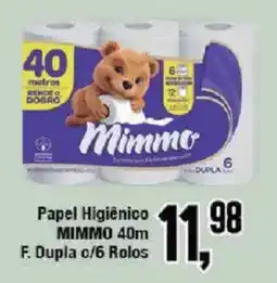 Redeconomia Papel Higiênico Mimmo 40m oferta