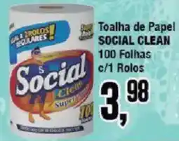 Redeconomia Toalha de papel social clean oferta