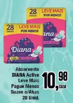 Redeconomia Absorvente diana active oferta