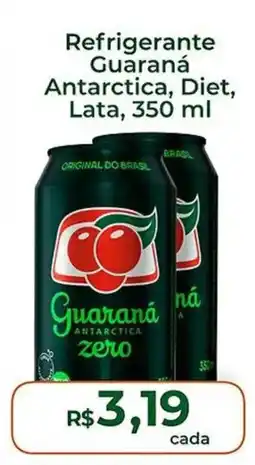 Supermercados Bretas Refrigerante Guaraná Antarctica, Diet oferta