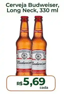 Supermercados Bretas Cerveja Budweiser, Long Neck oferta