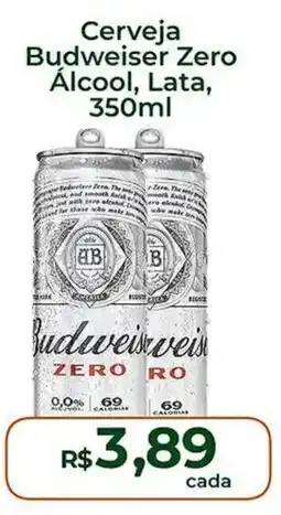 Supermercados Bretas Cerveja Budweiser Zero oferta