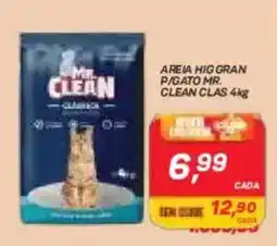 GBarbosa Areia hig gran p/gato mr. clean clas oferta
