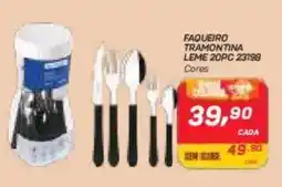 GBarbosa Faqueiro tramontina leme 20pc cores oferta