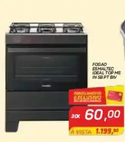 GBarbosa Fogao esmaltec ideal top ms in SB PT BIV oferta