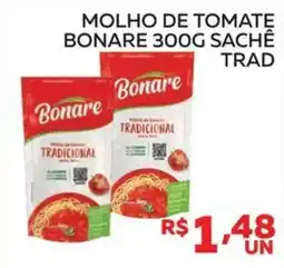 Lider Atacadista molho de tomate bonare tradicional oferta