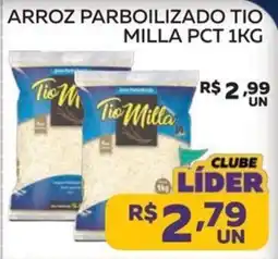 Lider Atacadista Arroz parboilizado tio milla pct oferta