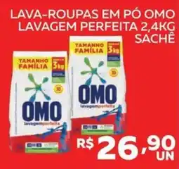 Lider Atacadista Lava-roupas em pó omo oferta