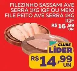 Lider Atacadista file peito ave serra oferta