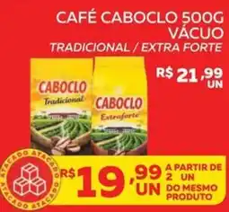 Lider Atacadista Café caboclo tradicional / extra forte oferta