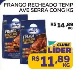 Lider Atacadista Frango recheado oferta