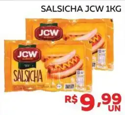 Lider Atacadista Salsicha jcw oferta