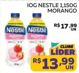 Lider Atacadista Iogurte morango oferta