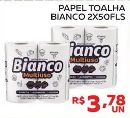 Lider Atacadista Papel toalha bianco multiuso oferta