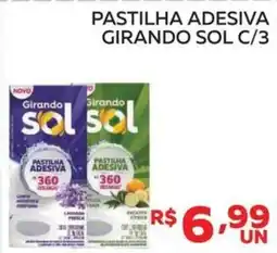 Lider Atacadista Pastilha adesiva girando sol c/3 oferta