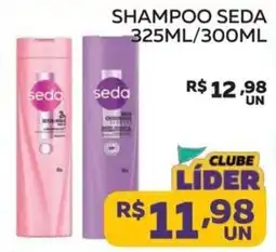 Lider Atacadista Shampoo seda oferta