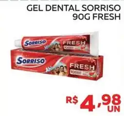 Lider Atacadista Gel dental sorriso fresh oferta