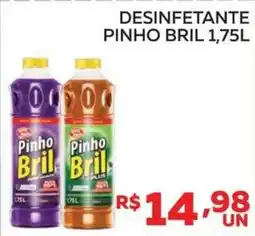 Lider Atacadista Desinfetante pinho bril oferta