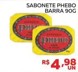 Lider Atacadista Sabonete phebo oferta