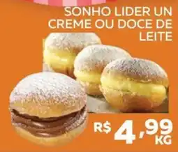 Lider Atacadista Sonho lider un creme ou doce de leite oferta
