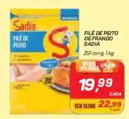 GBarbosa Filé de peito de frango sadia oferta