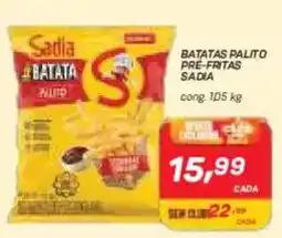 GBarbosa Batatas palito pré-fritas sadia oferta