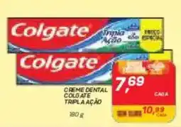 GBarbosa Creme dental colgate tripla ação oferta