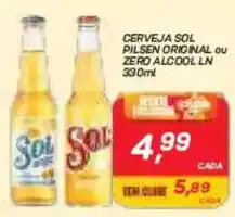 GBarbosa Cerveja sol pilsen original ou zero alcool ln oferta