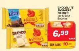 GBarbosa Chocolate em barra garoto oferta