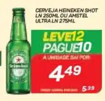 GBarbosa Cerveja heineken shot ou amstel ultra oferta