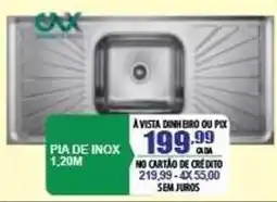 Mauro Center Pia de inox oferta