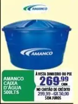 Mauro Center Caixa d'água amanco oferta