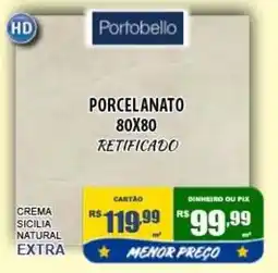 Mauro Center porcelanato 80x80 retificado oferta