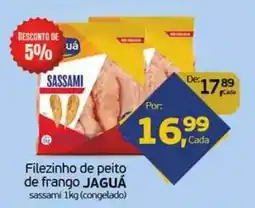 Cometa Supermercados Filezinho de peito de frango jaguá sassami oferta