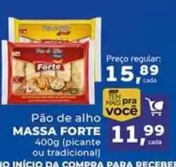 Cometa Supermercados Pão de alho massa forte oferta